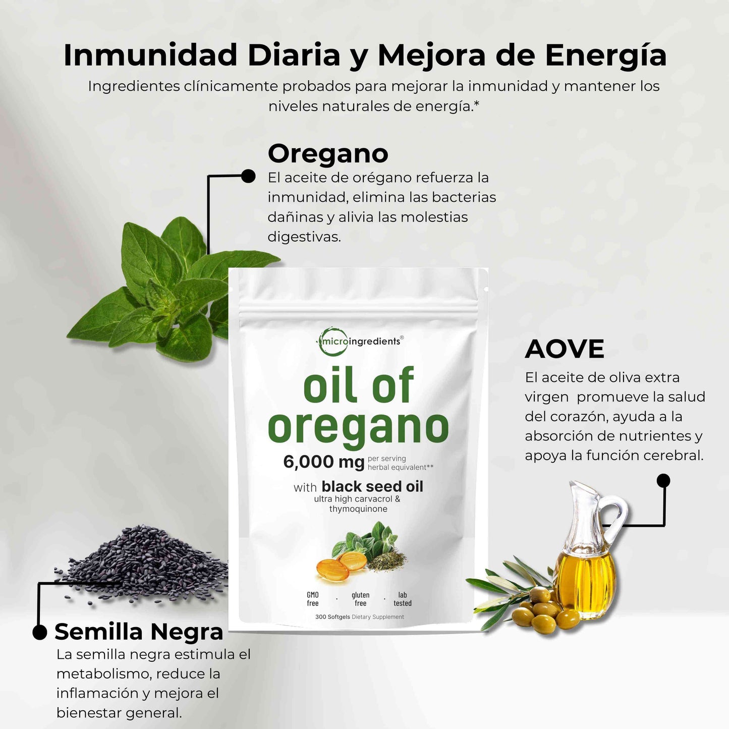 MICRO INGREDIENTES® ACEITE DE OREGANO