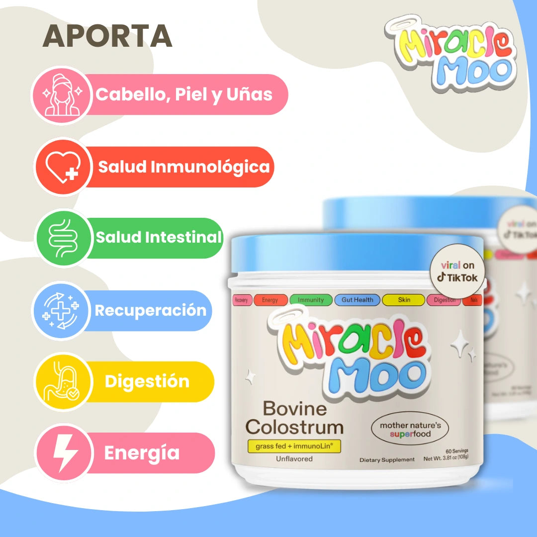 MIRACLE MOO™ CALOSTRO BOVINO