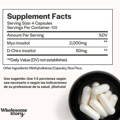 Myo & D-Chiro Inositol – Suplemento para Acné Hormonal